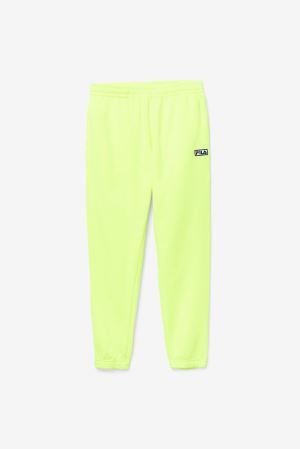 FILA Garin Joggers Yellow / Black,Mens Clothing | CA.HAOGQL613